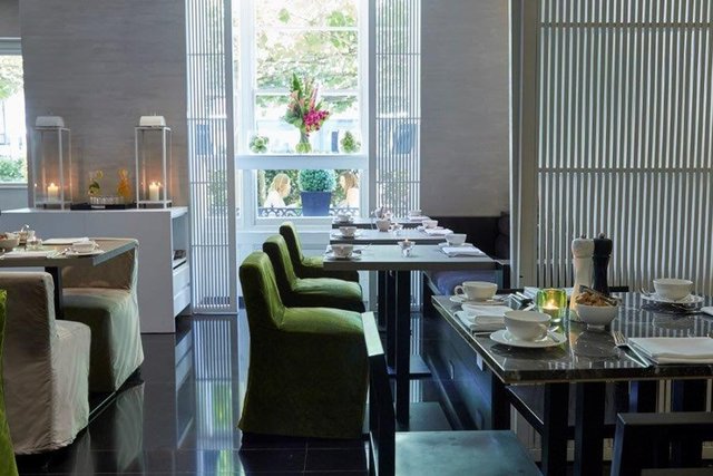 find a co-working space in Cafe Forty One at La Suite West Hotel, London