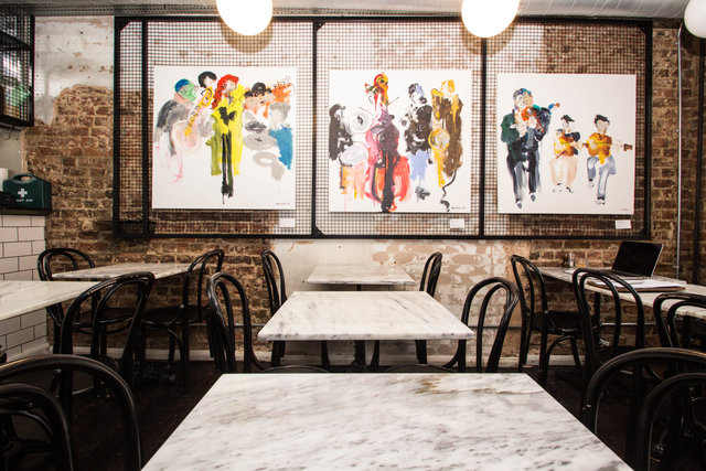 find a co-working space in Music & Beans Camden, London