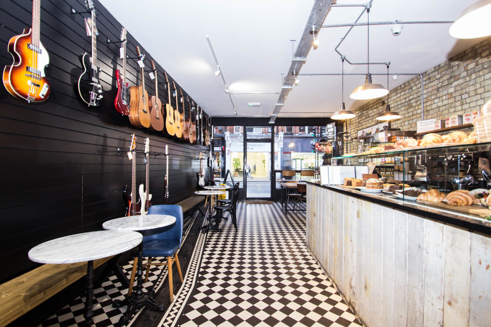 Hot desks & meeting rooms at Music & Beans Harringay AndCo